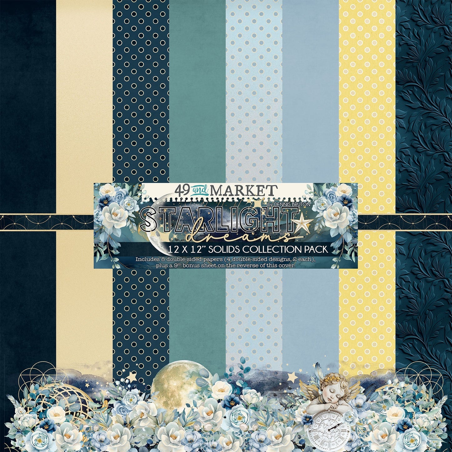 Starlight Dreams 12x12 Solids Collection Pack - 49 & Market