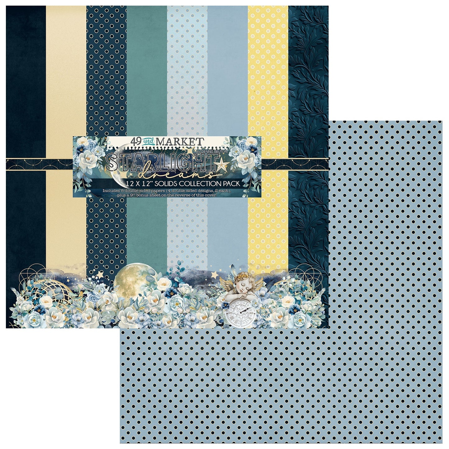 Starlight Dreams 12x12 Solids Collection Pack - 49 & Market